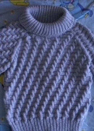 Схема для свитера спицами