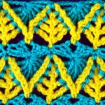 uzor-listiki-iz-slozhnyh-stolbikov-the-crochet-pattern-leaves-of-complex-stitches1